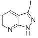 Structure of 3-Iodo-7-aza-1H-azaindazole