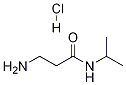 Structure of 3-aMino-N-(propan-2-yl)propanaMide hydrochloride