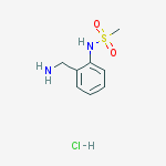 Structure of 2-(Methylsulfonylamino)benzylamine Hydrochloride