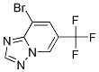 Structure of 8-Bromo-6-trifluoromethyl[1,2,4]triazolo[1,5-a]pyridine
