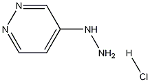 Structure of 4-hydrazinylpyridazine hydrochloride