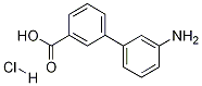 Structure of 3'-AMINO-BIPHENYL-3-CARBOXYLIC ACID HYDROCHLORIDE