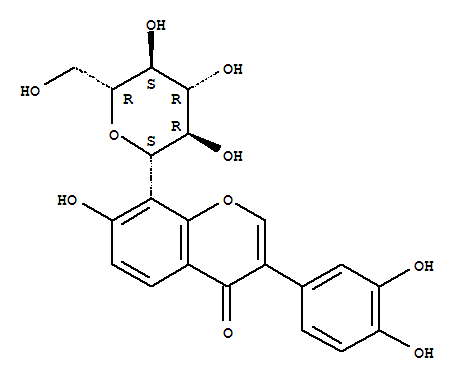 Structure of Pueraria glycoside