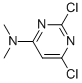 Structure of (2,6-DICHLORO-PYRIMIDIN-4-YL)-DIMETHYL-AMINE