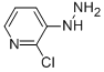 Structure of PYRIDINE,2-CHLORO-3-HYDRAZINYL-