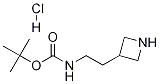 Structure of 3-[2-(Boc-aMino)ethyl]azetidine Hydrochloride