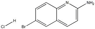 Structure of 2-Amino-6-bromoquinoline hydrochloride