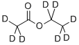 Chemical structure of ETHYL-D5 ACETATE-D3