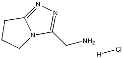 Structure of 6,7-Dihydro-5H-pyrrolo[2,1-c]-1,2,4-triazole-3-methanaminehydrochloride