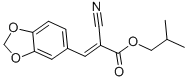 Structure of ISOBUTYL ALPHA-CYANO-3,4-METHYLENEDIOXYCINNAMATE