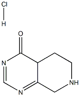 5,6,7,8-四氢吡啶并[3,4-D]嘧啶-4(3H)-酮盐酸盐结构式