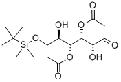 Structure of 3,4-DI-O-ACETYL-6-O-(TERT-BUTYLDIMETHYLSILYL)-D-GLUCAL