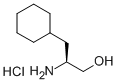 Structure of (S)-(+)-2-AMINO-3-CYCLOHEXYL-1-PROPANOL HYDROCHLORIDE