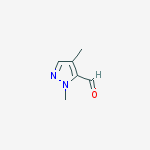 Structure of 2,4-Dimethyl-2H-pyrazole-3-carbaldehyde