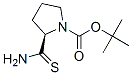 Structure of (R)-2-THIOCARBAMOYL-PYRROLIDINE-1-CARBOXYLIC ACID TERT-BUTYL ESTER