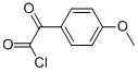 Structure of BENZENEACETYL CHLORIDE, 4-METHOXY-ALPHA-OXO-