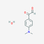 Structure of 4-DIMETHYLAMINOPHENYLGLYOXAL HYDRATE