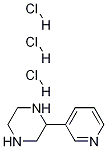 2-PYRIDIN-3-YL PIPERAZINE TRIHYDROCHLORIDE结构式
