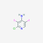 Structure of 2-Chloro-3,5-diiodo-4-pyridinamine