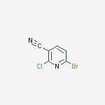 Structure of 6-Bromo-2-chloronicotinonitrile