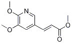 Structure of Methyl 3-(5,6-dimethoxypyridin-3-yl)acrylate