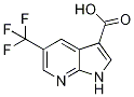 Structure of 5-(Trifluoromethyl)-1H-Pyrrolo[2,3-B]Pyridine-3-Carboxylic Acid