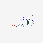 Structure of Methyl 3-methyl-3H-imidazo[4,5-b]pyridine-6-carboxylate