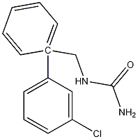 N-[1-(3-CHLOR苯基)苄基]脲结构式