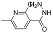 3-Pyridinecarboxylic acid, 2-chloro-6-Methyl-, hydrazide结构式