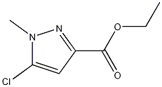 Structure of 5-Chloro-1-methyl-1H-pyrazole-3-carboxylic acid ethyl ester