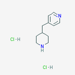 Structure of 4-PIPERIDIN-4-YLMETHYLPYRIDINE DIHYDROCHLORIDE