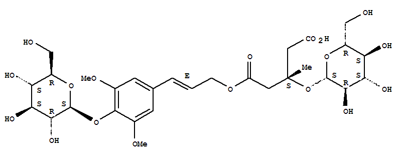 Structure of tangshenoside I