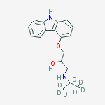 Structure of Carazolol D7