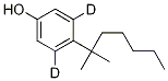 Structure of 4-tert-Octylphenol-3,5-d2
