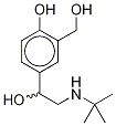 Structure of RAC ALBUTEROL-D9