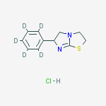 Structure of Tetramisole-d5 Hydrochloride