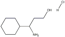 Structure of 3-Amino-3-cyclohexyl-propan-1-ol hydrochloride