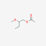 Structure of ACETIC ACID 2-METHOXYBUTYL ESTER