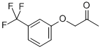 1-(3-TRIFLUOROMETHYLPHENOXY)-2-PROPANONE结构式