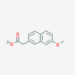 2-(7-Methoxynaphthalen-2-yl)acetic acid结构式