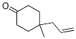 4-methyl-4-prop-2-enylcyclohexan-1-one结构式