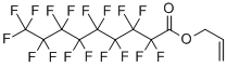 Structure of ALLYL PERFLUORO-N-NONANOATE