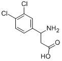 Structure of 3-AMINO-3-(3,4-DICHLORO-PHENYL)-PROPIONIC ACID