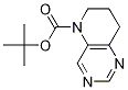 Structure of tert-Butyl 7,8-dihydropyrido[3,2-d]pyrimidine-5(6H)-carboxylate