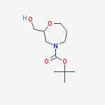 Structure of 4-Boc-2-(hydroxymethyl)homomorpholine