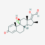 Structure of BecloMethasone-17,20 21-Aldehyde