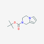Structure of tert-Butyl 3,4-dihydropyrrolo[1,2-a]pyrazine-2(1H)-carboxylate