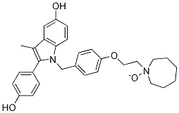 Bazedoxifene N-Oxide结构式