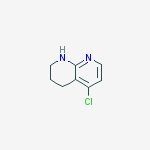 Structure of 5-chloro-1,2,3,4-tetrahydro-1,8-naphthyridine