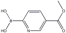 Structure of (5-methoxycarbonylpyridin-2-yl)boronic acid